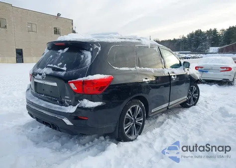 2020 Nissan Pathfinder Platinum 4Wd from USA, damaged, VIN 5N1DR2DM0LC640949